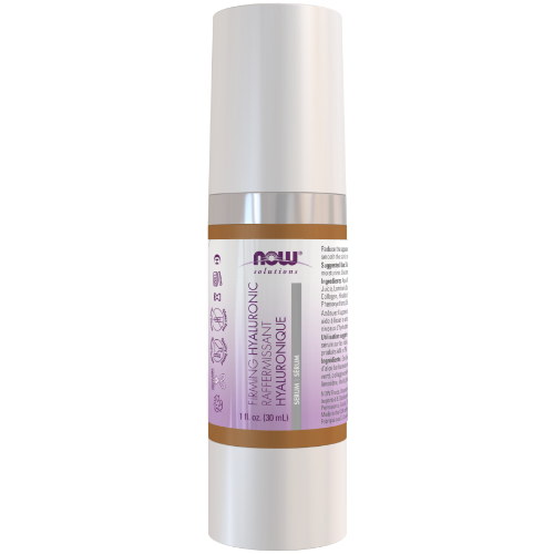 NOW Foods Hyaluronic Firming Serum 30ml 1st Stop, Marshall's Health Shop!  Reduce the appearance of fine lines with our high potency Hyaluronic Acid Serum which helps smooth the skin's surface to protect delicate tissues while balancing moisture levels.