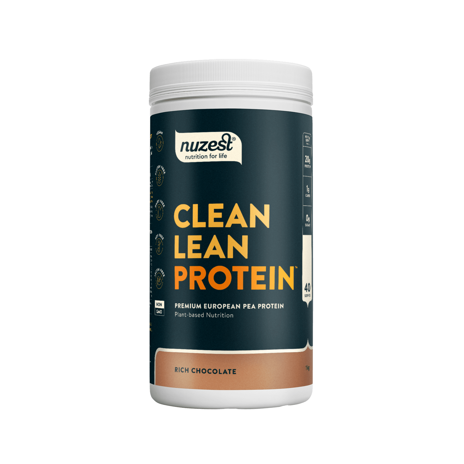 Nuzest Clean Lean Protein Chocolate

Clean Lean Protein is powerfully plant-based and contains all nine essential amino acids. It's a natural source of iron and encourages recovery, vitality, muscle repair, and growth. From seed to tub, we use only the ingredients you need, and the cleanest processing required to bring them to you. Better for you. Better for the environment.

1st Stop, Marshall's Health Shop!