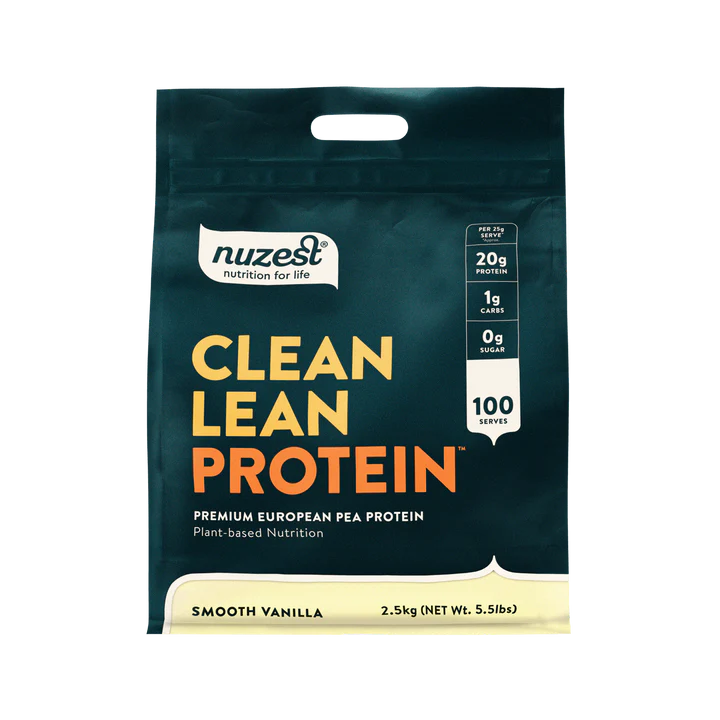 Nuzest Clean Lean Protein Smooth Vanilla

Clean Lean Protein is powerfully plant-based and contains all nine essential amino acids. It's a natural source of iron and encourages recovery, vitality, muscle repair, and growth. From seed to tub, we use only the ingredients you need, and the cleanest processing required to bring them to you. Better for you. Better for the environment.1st Stop, Marshall's Health Shop!