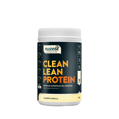 Nuzest Clean Lean Protein Smooth Vanilla

Clean Lean Protein is powerfully plant-based and contains all nine essential amino acids. It's a natural source of iron and encourages recovery, vitality, muscle repair, and growth. From seed to tub, we use only the ingredients you need, and the cleanest processing required to bring them to you. Better for you. Better for the environment.1st Stop, Marshall's Health Shop!