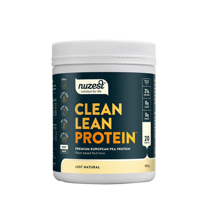 Nuzest Clean Lean Protein Smooth Vanilla

Clean Lean Protein is powerfully plant-based and contains all nine essential amino acids. It's a natural source of iron and encourages recovery, vitality, muscle repair, and growth. From seed to tub, we use only the ingredients you need, and the cleanest processing required to bring them to you. Better for you. Better for the environment.1st Stop, Marshall's Health Shop!
