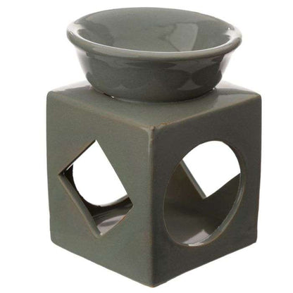 Eden Cube Oil/Wax Burner Geometric Cut-out