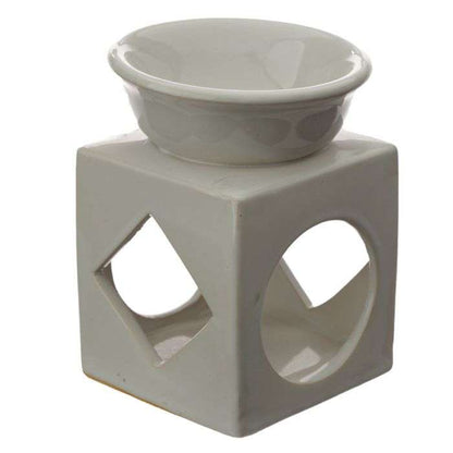 Eden Cube Oil/Wax Burner Geometric Cut-out