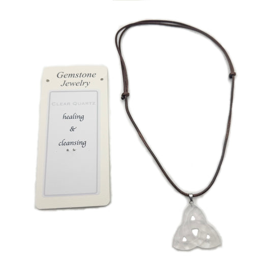 Triquetra Pendant Clear Quartz

3.5×3.5×0.5CM, 70cm Cord

1st Stop, Marshall's Health Shop, Gift Shop!

SKU: PD3