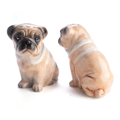 Flavour Mates Pug Salt & Pepper Set