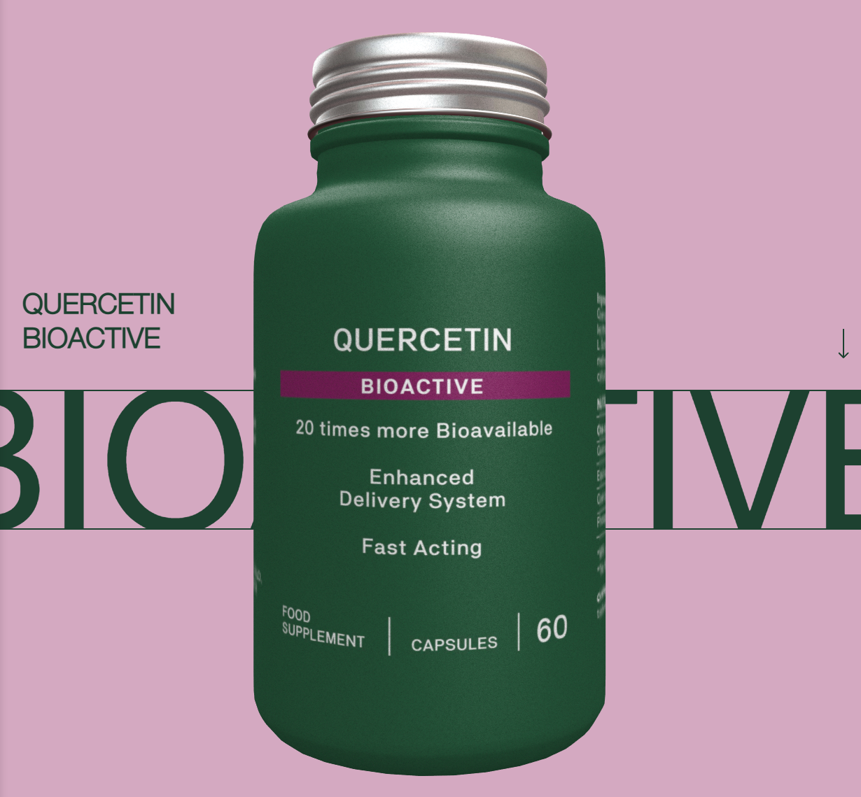 NATROCEUTICS Quercetin Bioactive 60 Capsules