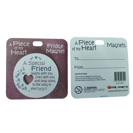 Special Friend Piece of My Heart Magnet