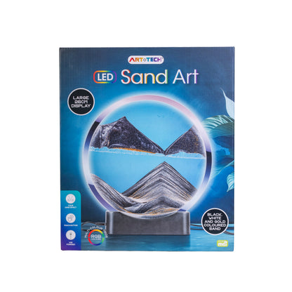 Large Black LED Sand Art