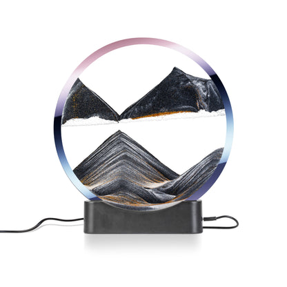 Large Black LED Sand Art