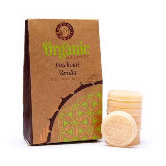 Organic Goodness Wax Melt Patchouli Vanilla 40gm