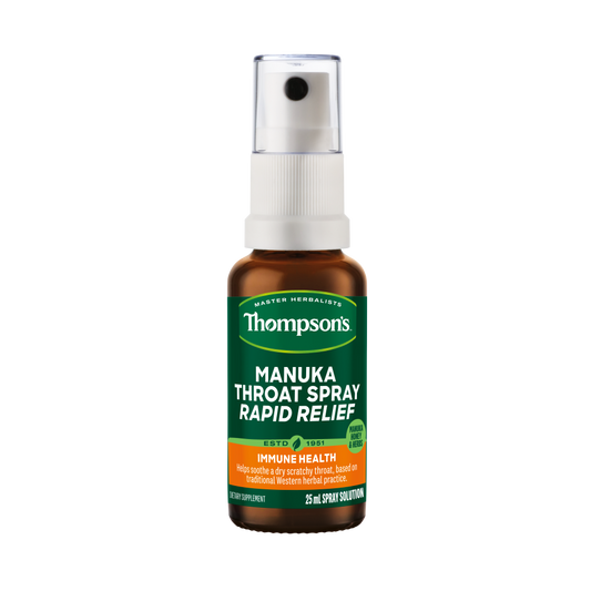 Thompson's Manuka Throat Spray Rapid Relief 25ml
