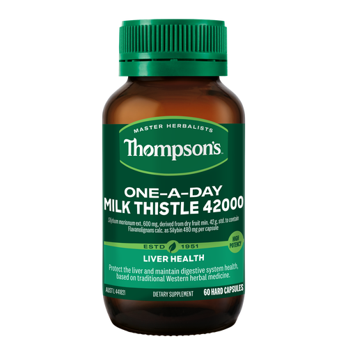 Thompson's One-A-Day Milk Thistle 42000 60 Capsules