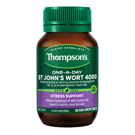 Thompson's One-A-Day St John's Wort 4000 60 Tablets