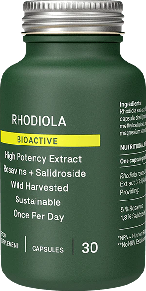 NATROCEUTICS Rhodiola Bioactive 30 Capsules