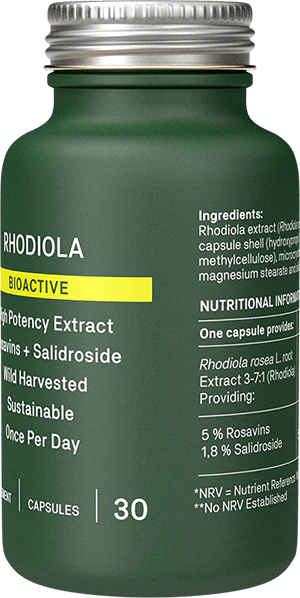 NATROCEUTICS Rhodiola Bioactive 30 Capsules