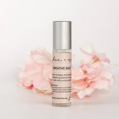 Indie + Mae | Breathe Easy Aromatherapy Roll On

Deep breaths, clear head, calm body.

Breathe Easy is a refreshing essential oil potion crafted to ease blocked sinus issues. Additionally, aimed to open your airways, soothe tight chests and ease stubborn coughs.

With powerful yet gentle botanicals like eucalyptus, peppermint, lemon, and kanuka, it helps you breathe a little deeper - and feel a whole lot better.

1st Stop, Marshall's Health Shop, Gift Shop! 