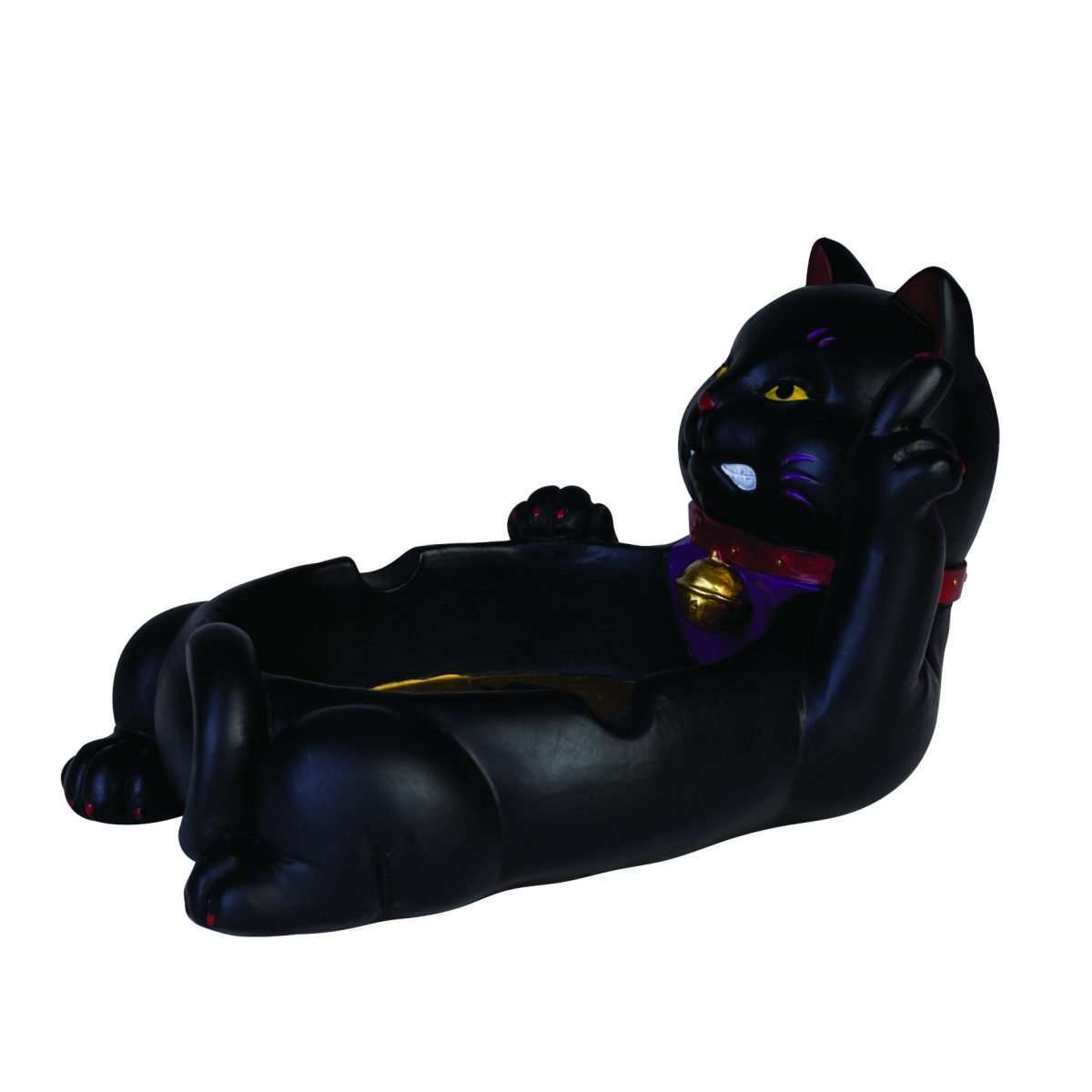 Rude Lucky Kitty Ashtray