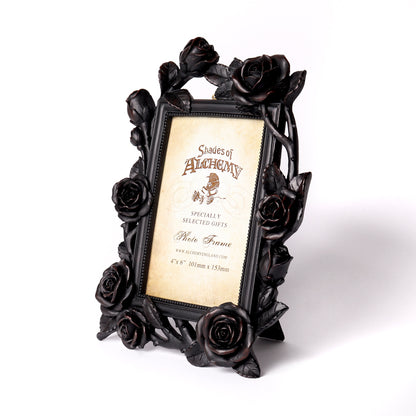 Alchemy Rose & Vine Photo Frame Black