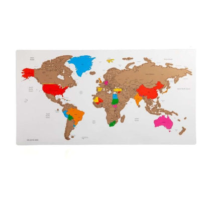 Scratch Me Away Magnetic Travel Map