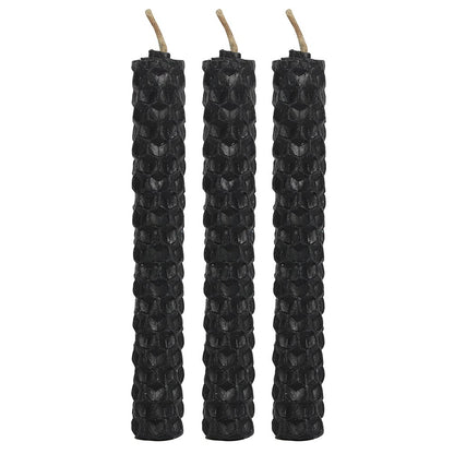 Beeswax Spell Candles Black