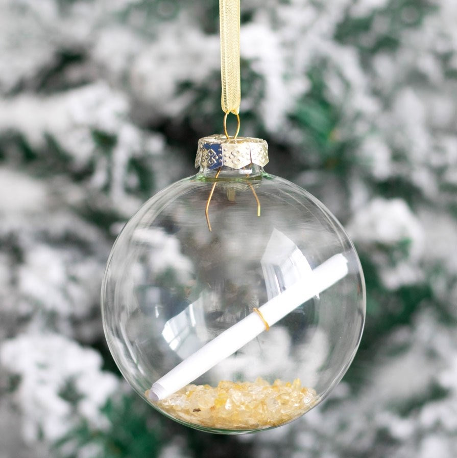 Citrine Manifestation Glass Christmas Kit