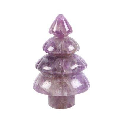 Amethyst Crystal Christmas Tree in a Bag