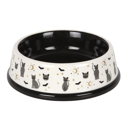 Gothicat Print Food Bowl