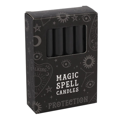 Magic Spell Candles Black "Protection"