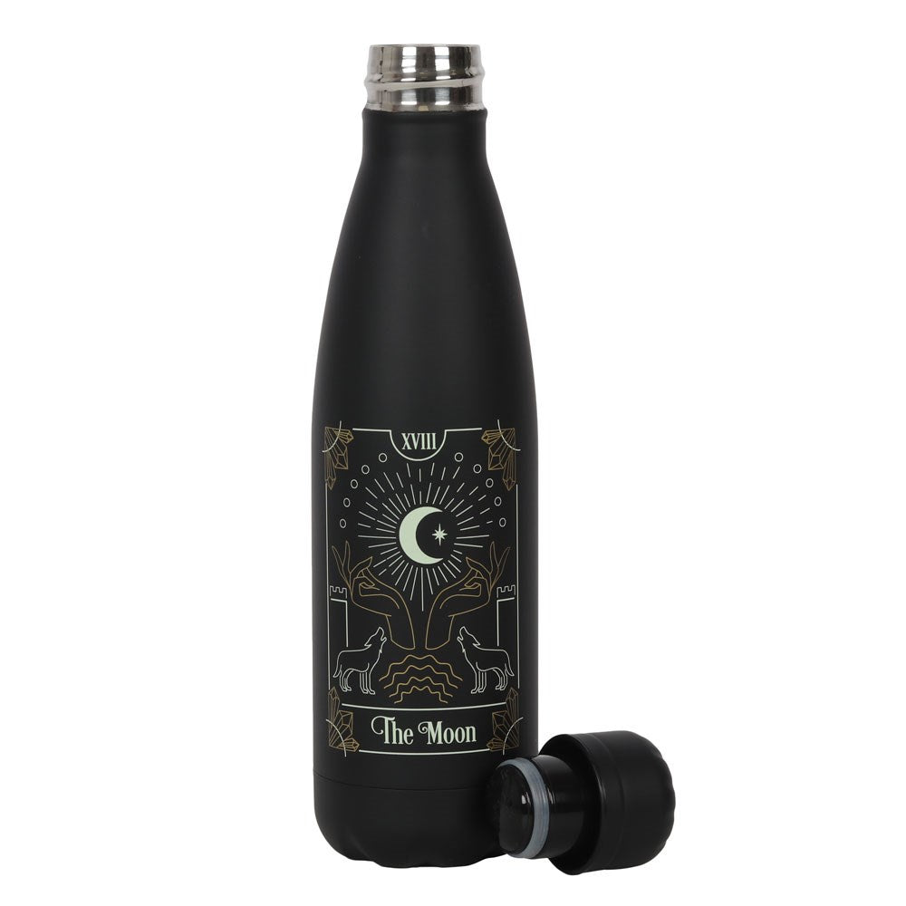 Metal Water Bottle Moon Tarot