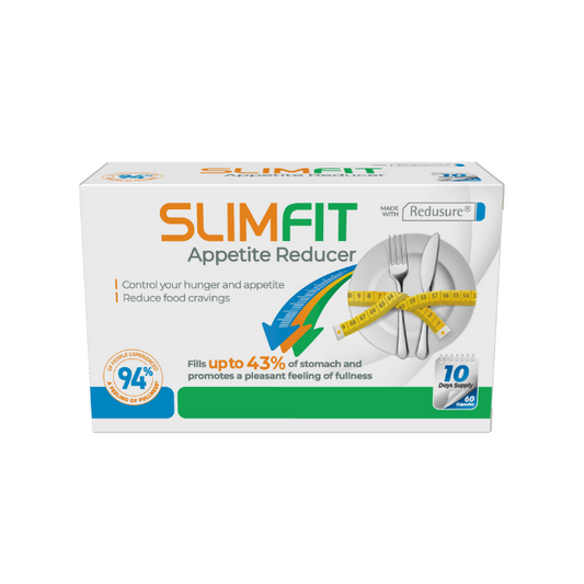 SLIMFIT Appetite Reducer 60 Capsules SLIMFIT Appetite Reducer is an effective product for the management of appetite, food cravings and compulsive eating habits.