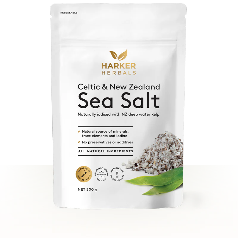 Harker Herbals Celtic & NZ Sea Salt with Kelp