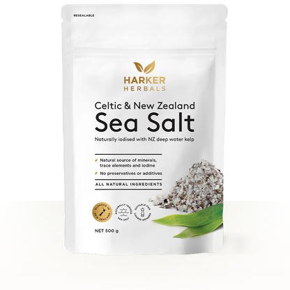 Harker Herbals Celtic & NZ Sea Salt with Kelp