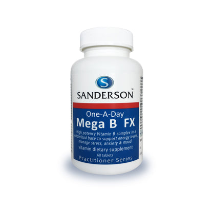 SANDERSON Mega B FX Vitamin B Complex 60 Tablets