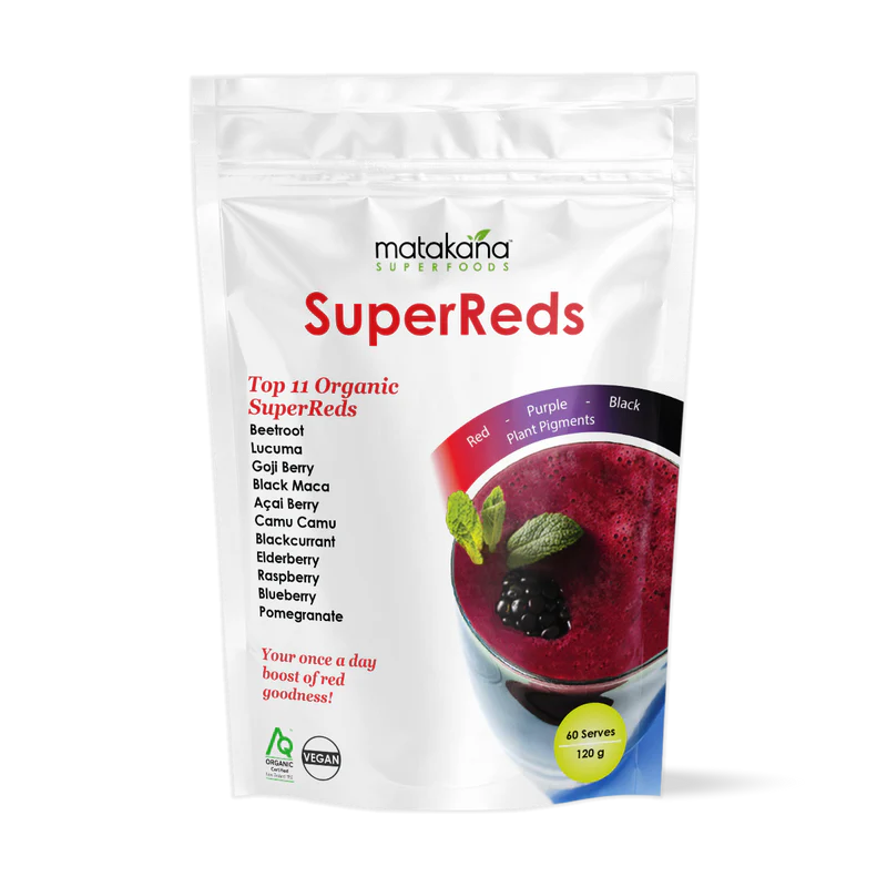 Matakana Organic Super Reds 120g