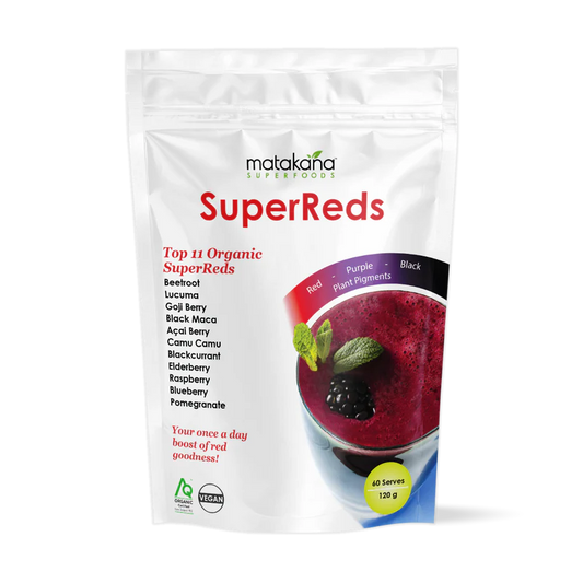 Matakana Organic Super Reds 120g