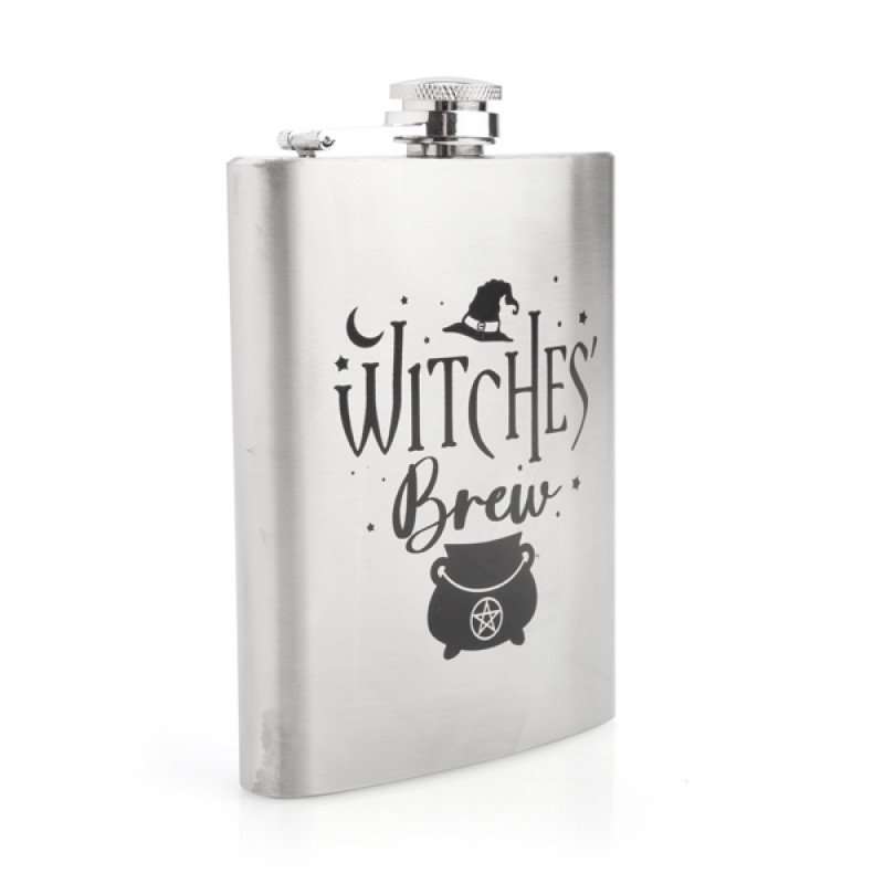 Witche's Brew Metal Flask