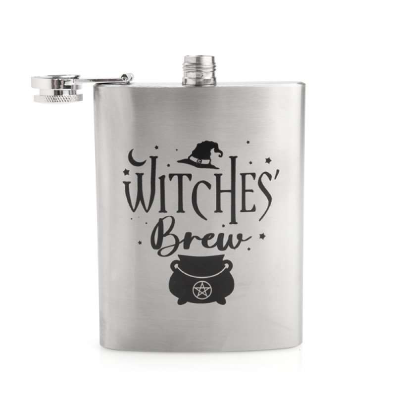 Witche's Brew Metal Flask