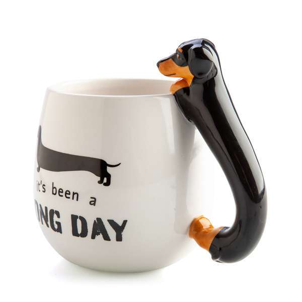 Furever Pets Dachshund 3D Handle Mug