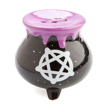 Witches' Brew Cauldron Money Bank