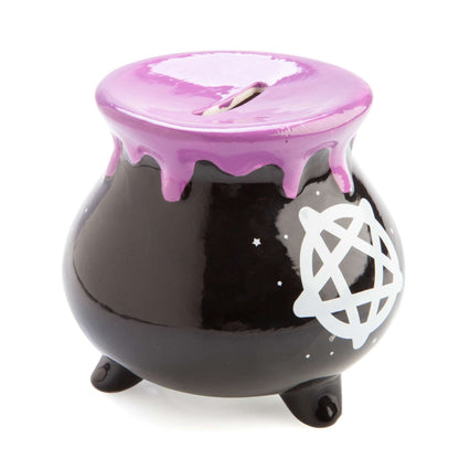 Witches' Brew Cauldron Money Bank