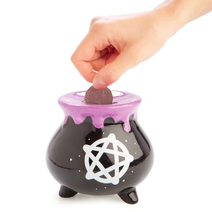 Witches' Brew Cauldron Money Bank