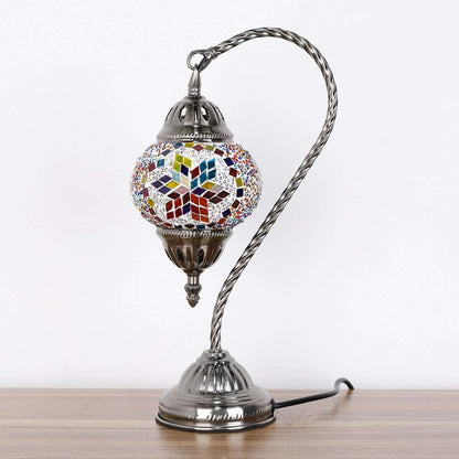 Turkish Mosaic Lamp- Swan Neck TL36