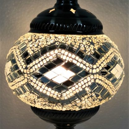 Turkish Mosaic Lamp White TL95