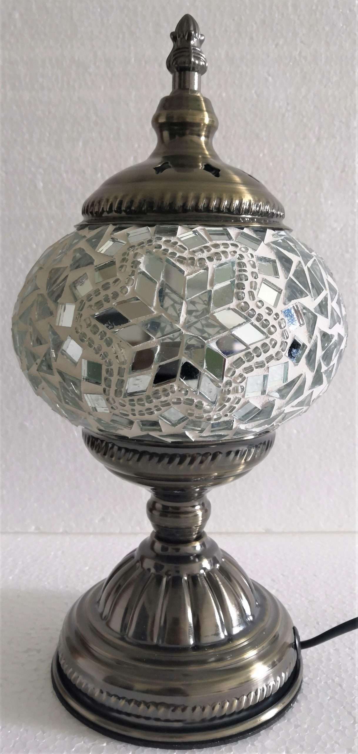 Turkish Mosaic Lamp White TL96