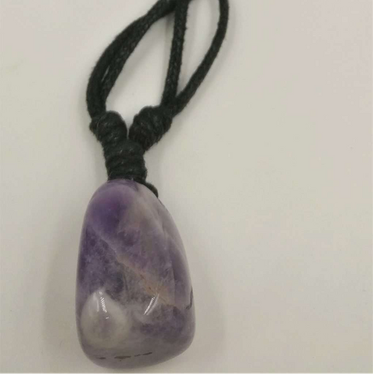 Tumblestone Pendant Amethyst