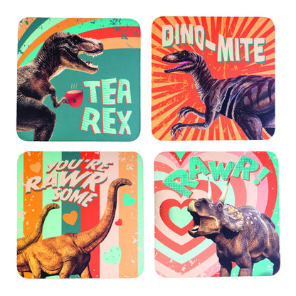 Dinosaur Coasters Set