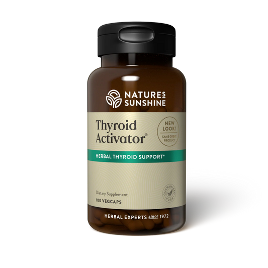 Natures Sunshine Thyroid Activator 100 Capsules