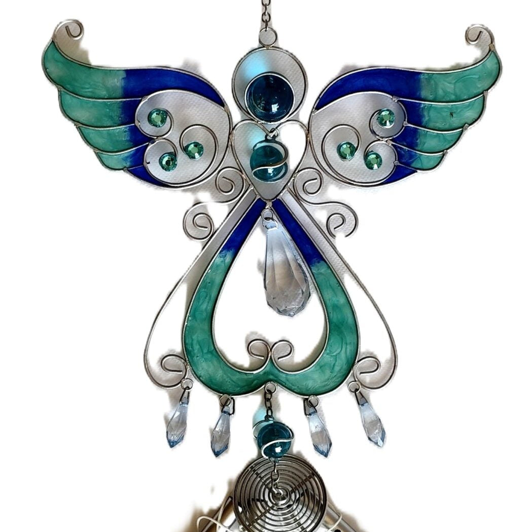 Windchime Suncatcher Blue Angel

Size: 20x18x80CM

1st Stop, Marshall's Health Shop, Gift Shop!

SKU: WC257