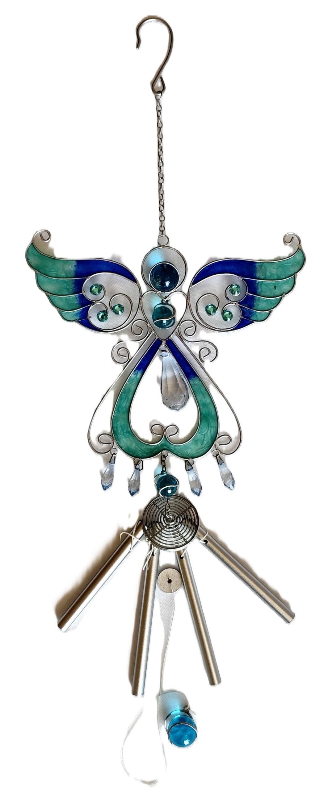 Windchime Suncatcher Blue Angel