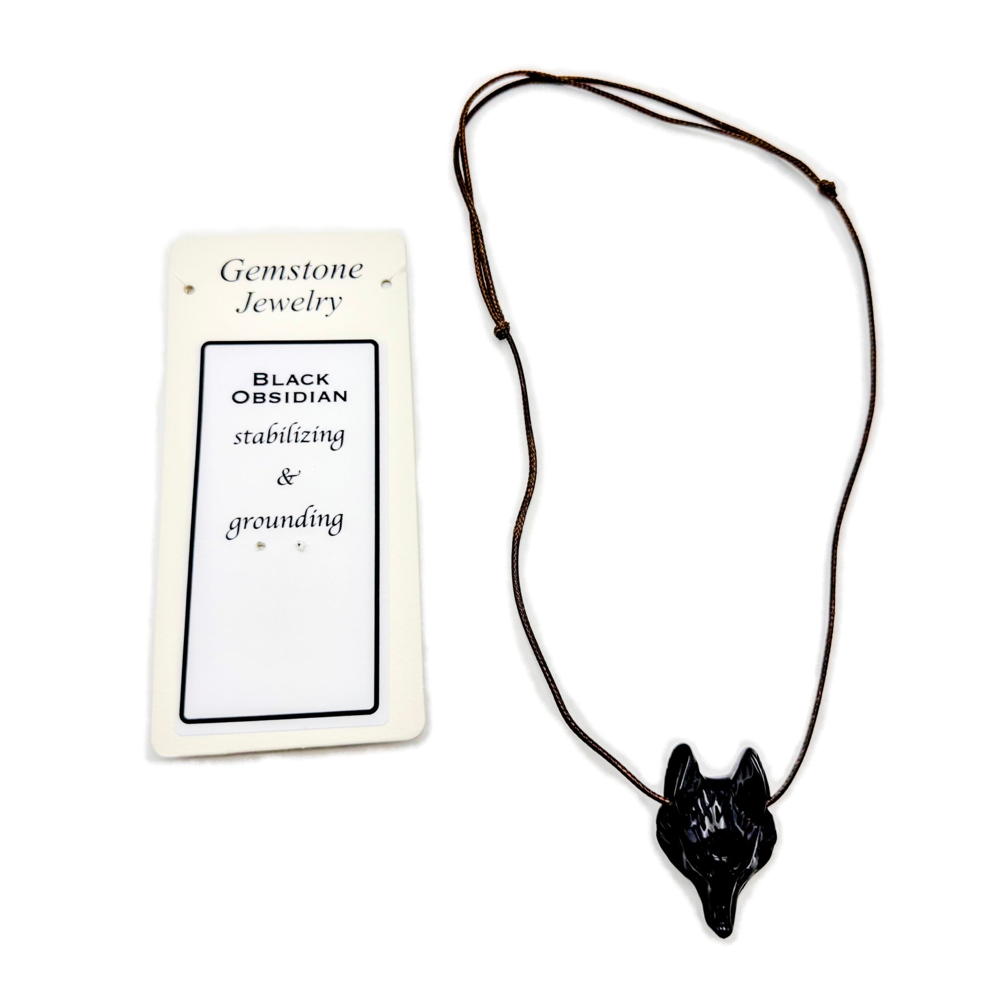 Wolf Head Pendant Black Obsidian

4×2.6×1.2CM, 70cm Cord

1st Stop, Marshall's Health Shop, Gift Shop!

SKU: WKR4